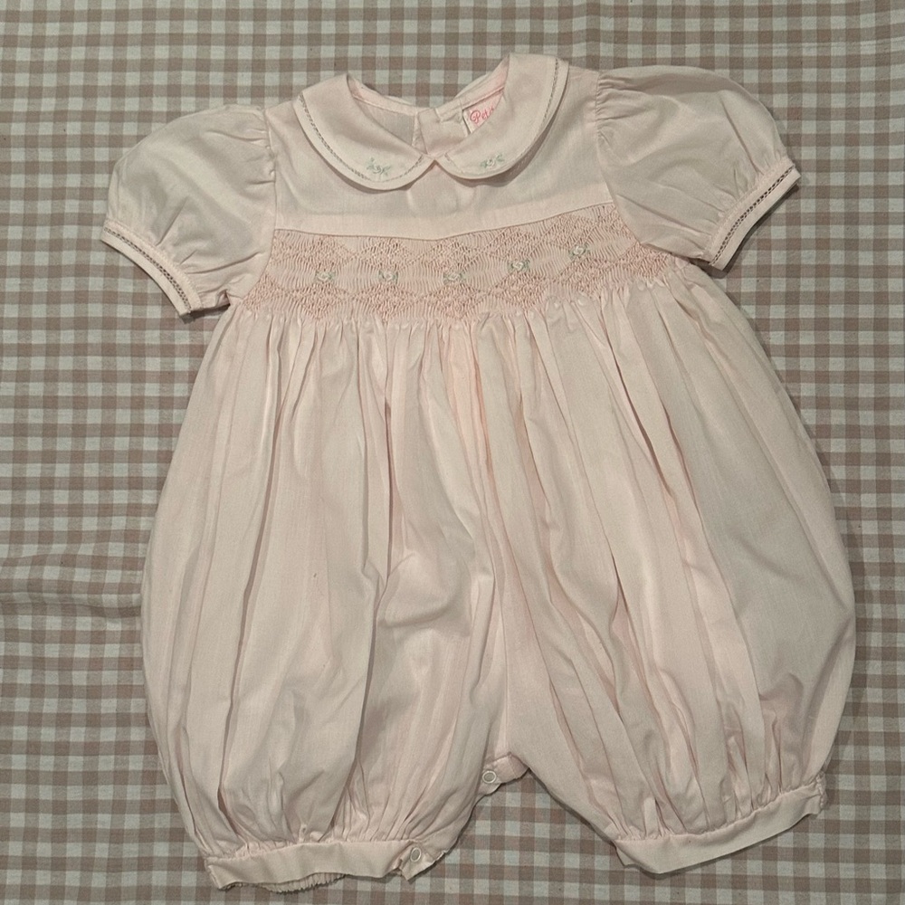 Petit Ami Pink Baby Outfit